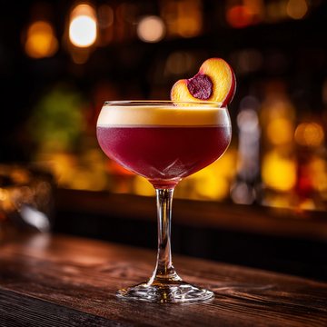 Zwetschgen Sour Cocktail