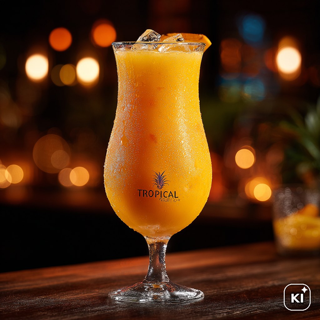Tropical Cup Cocktail