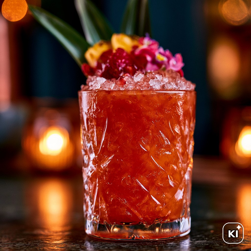 Tropical Fire Cocktail Rezept
