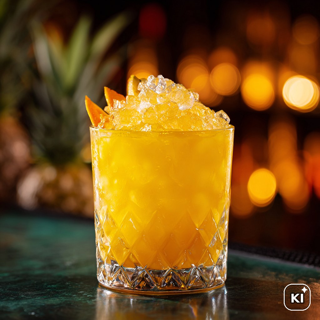 Tropical Holiday Cocktail