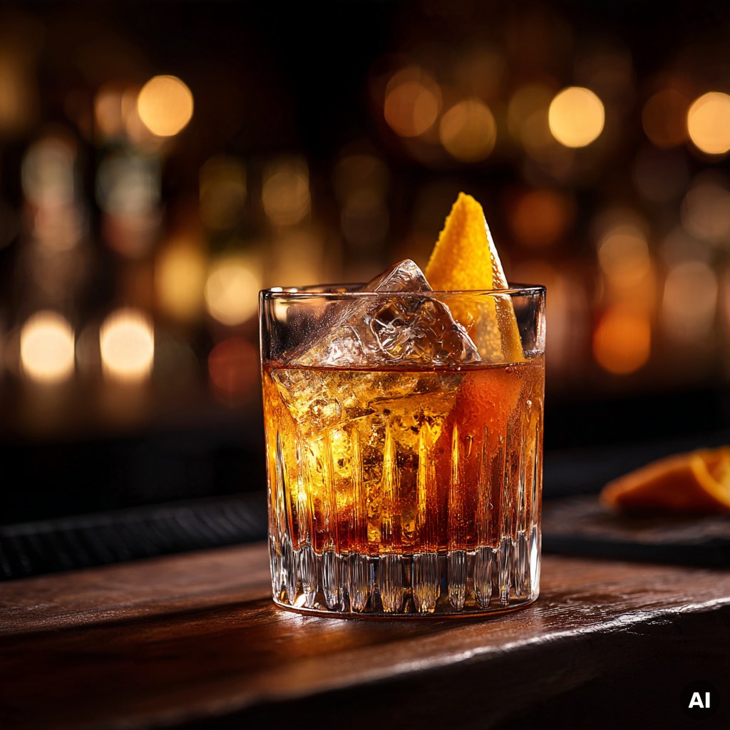 Umami Old Fashioned Cocktail Rezept