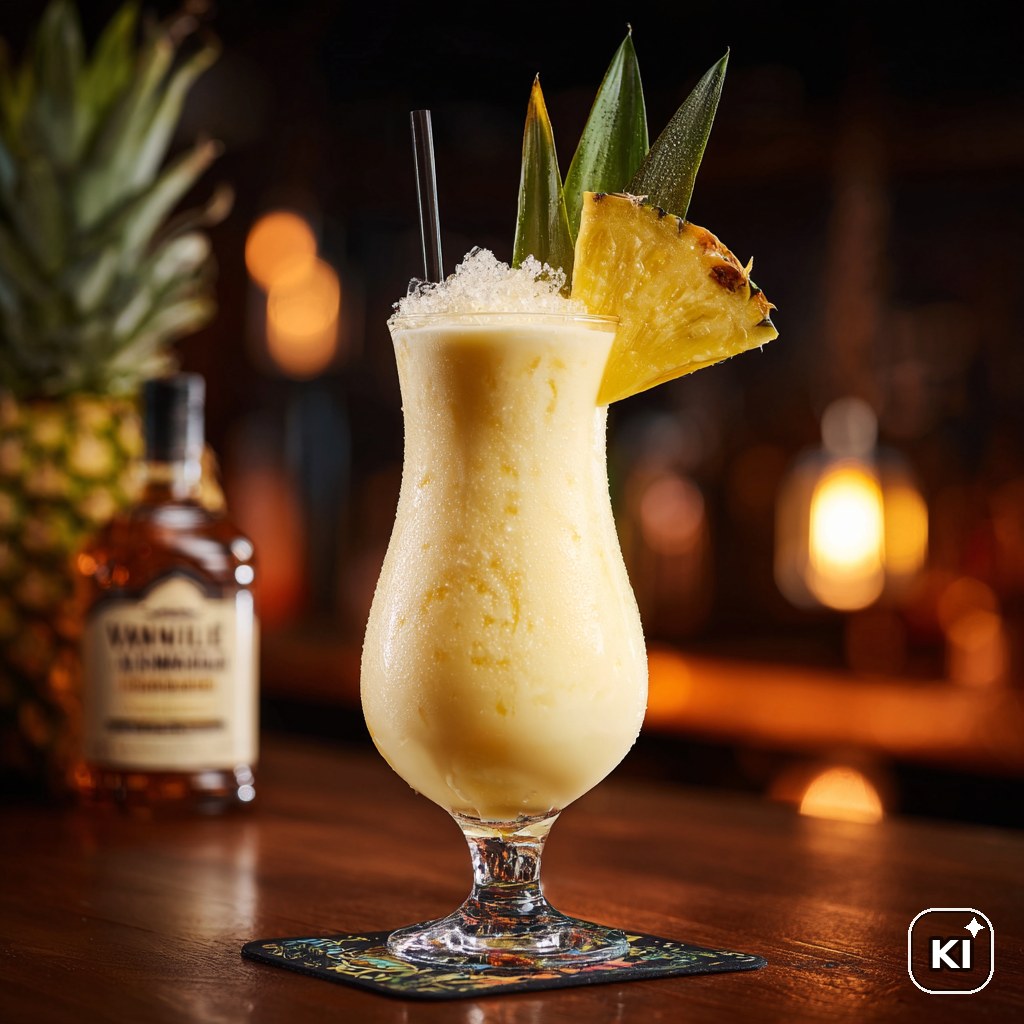 Vanille-Colada Cocktail Rezept