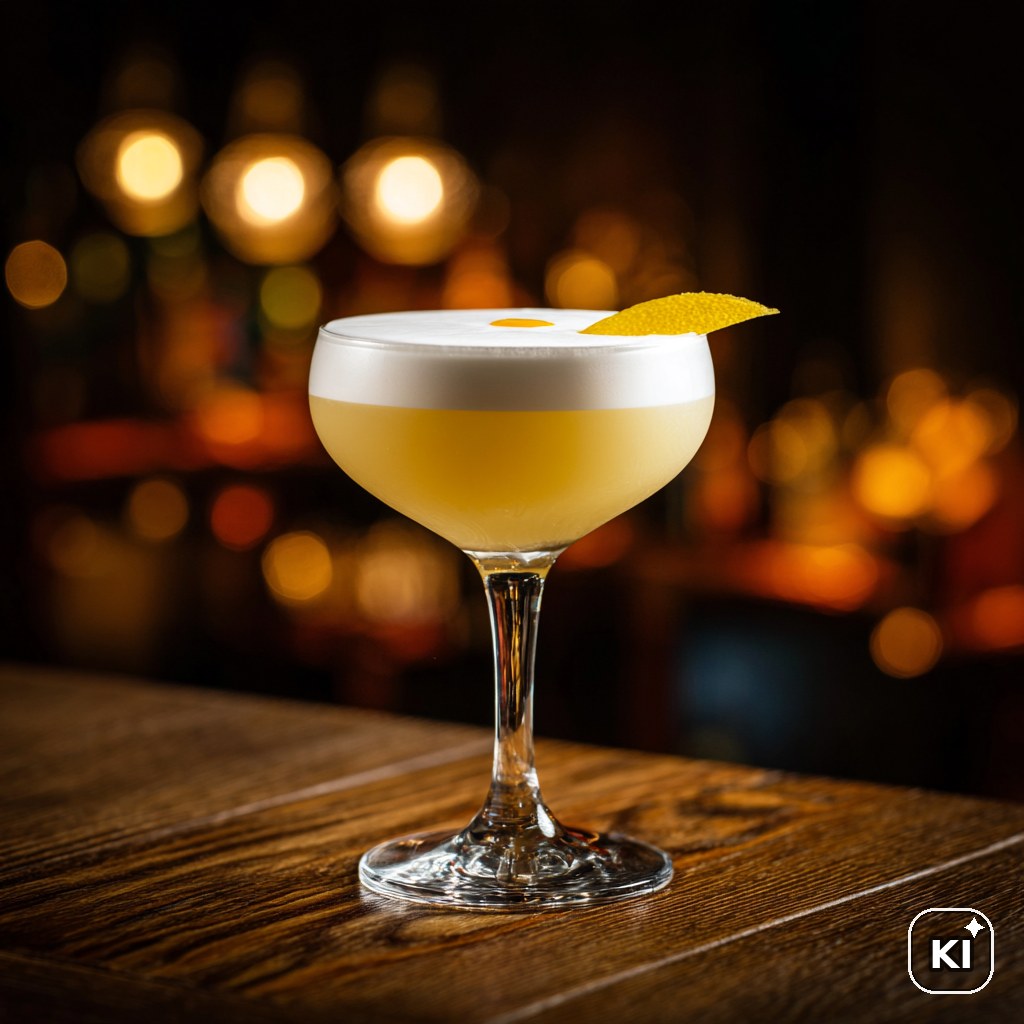 Verjus Sour ohne Alkohol Cocktail Rezept