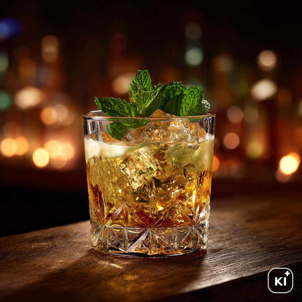 White Mint Stinger Cocktail Rezept