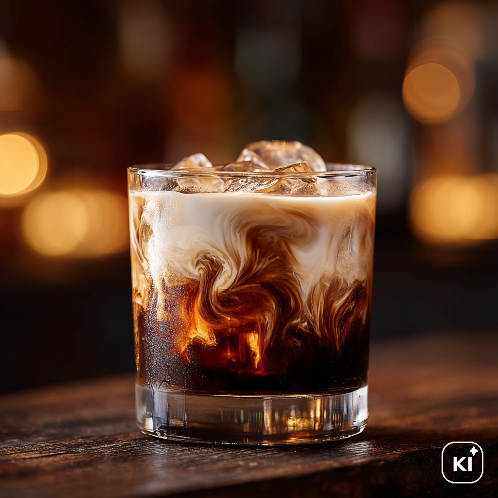 White Russian ohne Sahne Cocktail Rezept