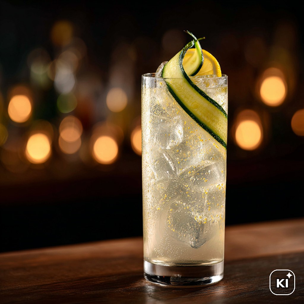 Yuzu Sake Highball Cocktail Rezept