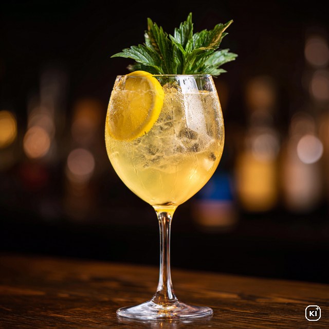 Yuzu Spritz Cocktail Rezept