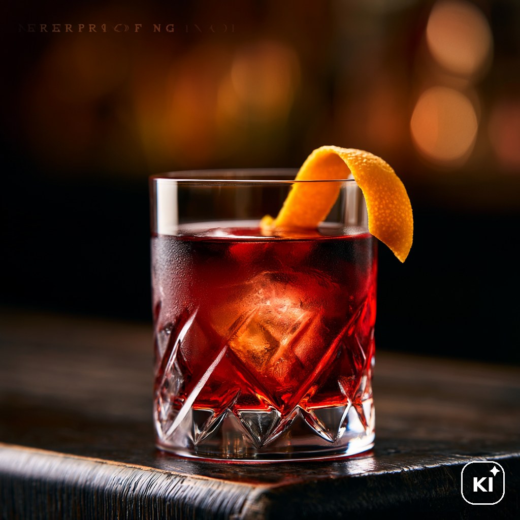 Zero-Proof Negroni Cocktail Rezept