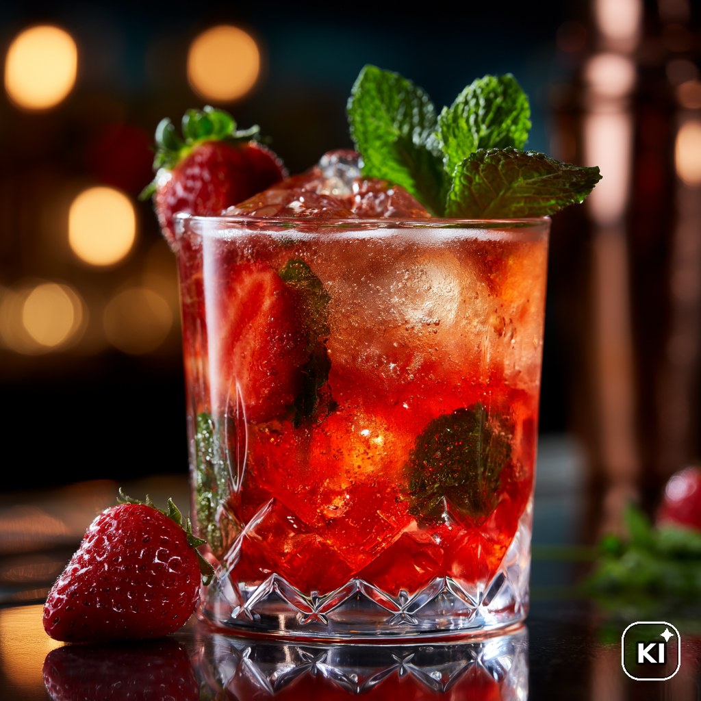 Zesty Strawberry Drink