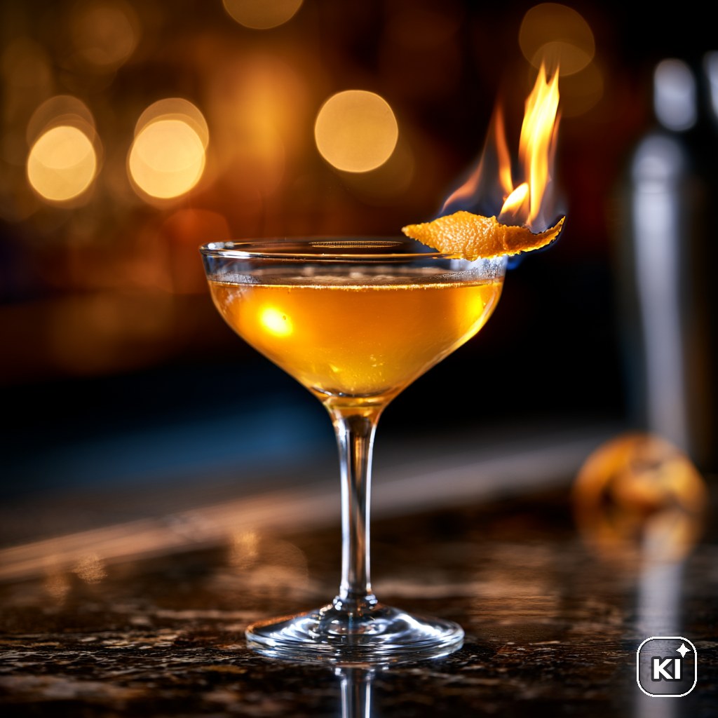 Goldene Orangenbrise